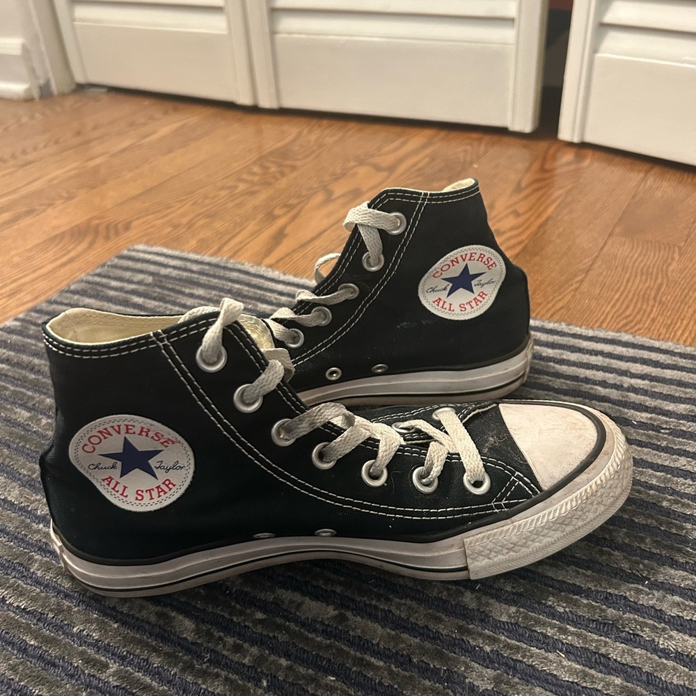 Converse Black High-Top Sneakers